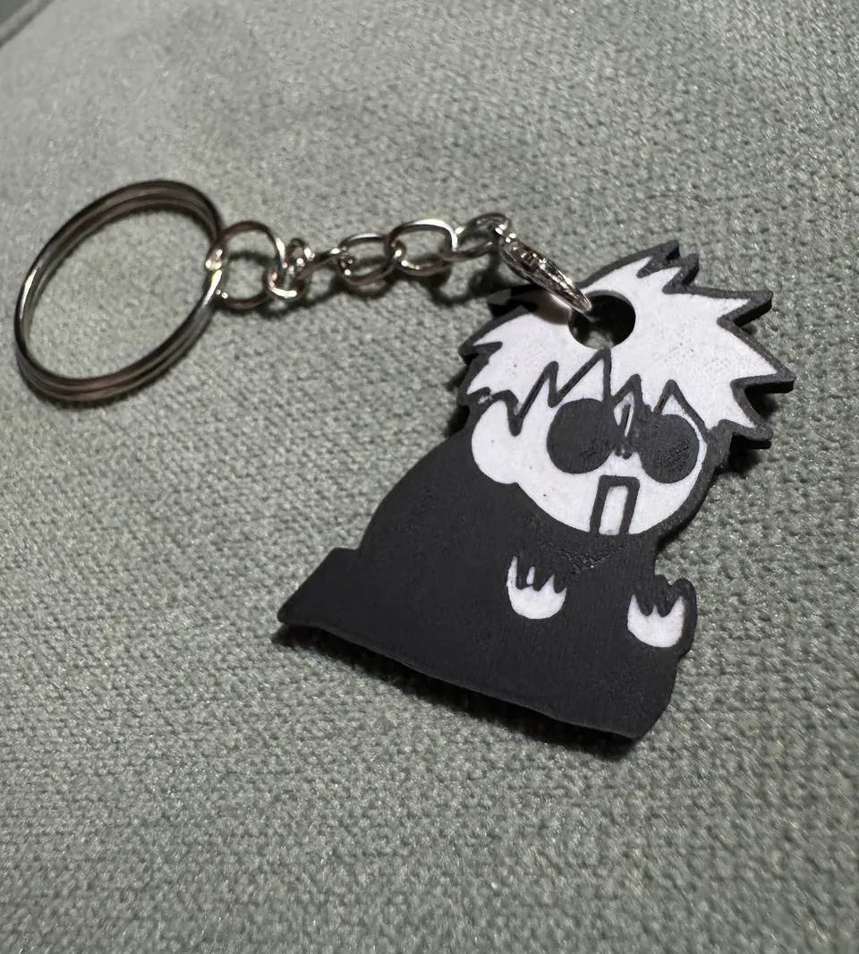Porte-clés Jujutsu Kaisen Satoru Gojo - Figurine Print