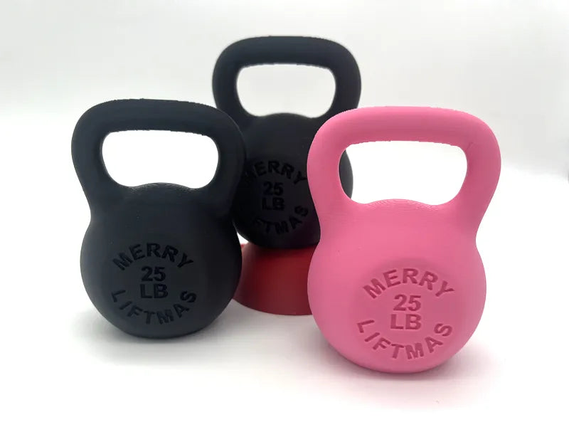 Joyeux Liftmas, Boule de Noël en forme de Kettlebell - Sport Print