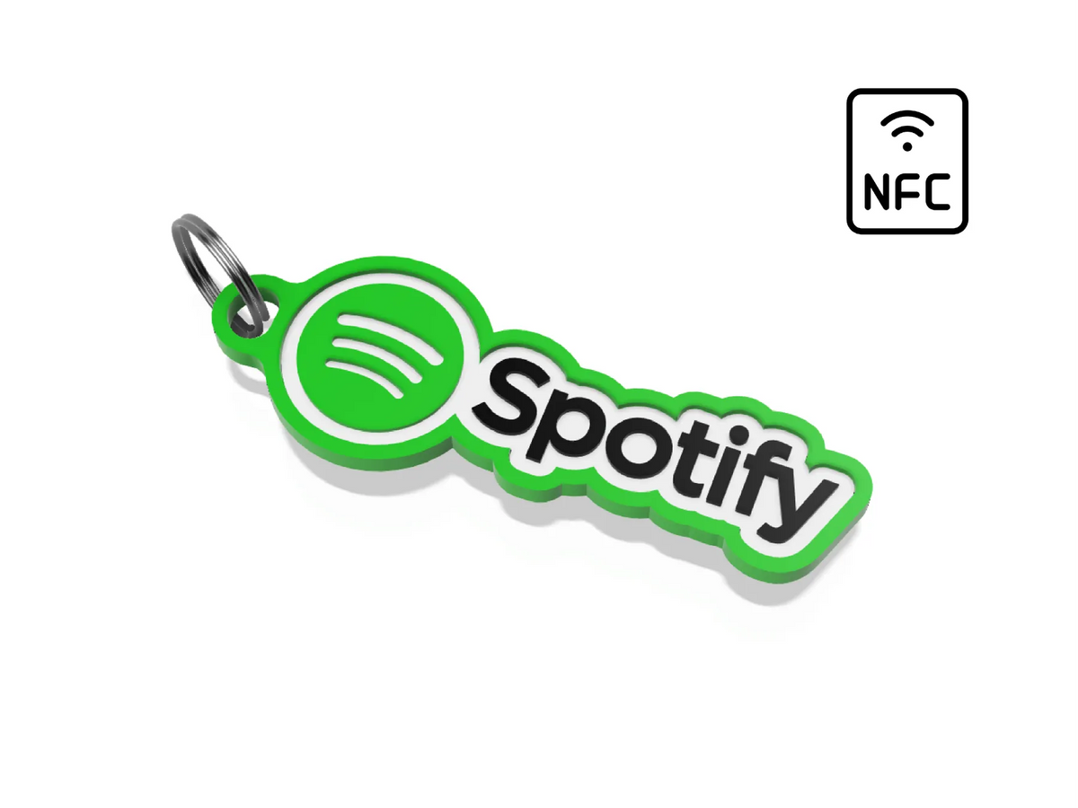 Porte-clés NFC Spotify - NFC Print