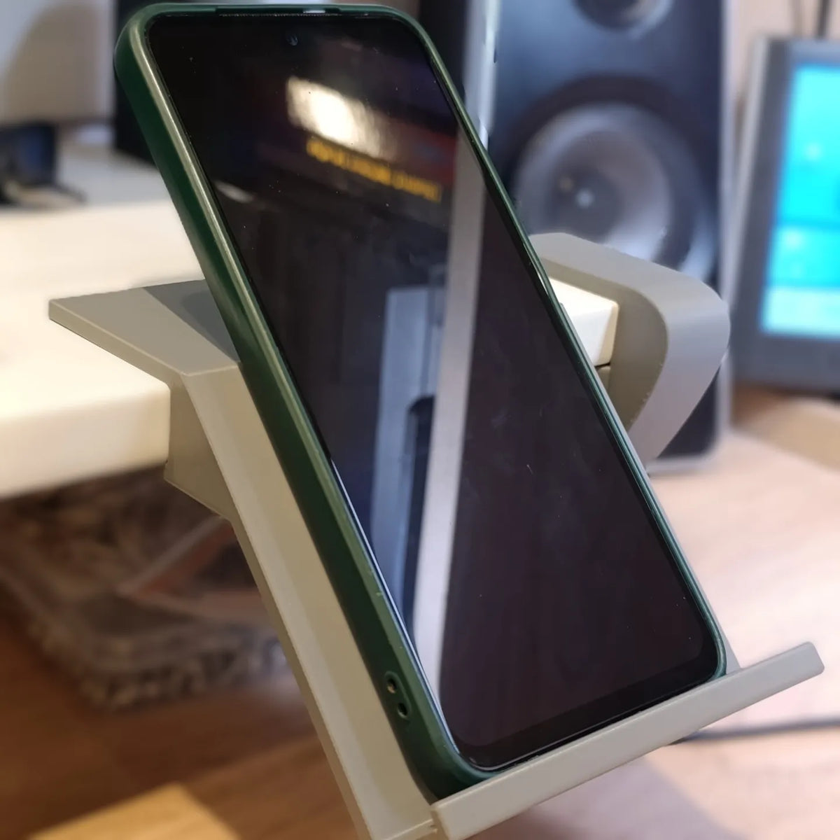 Support téléphone pour rehausseur/support d'écran - Bureau Print