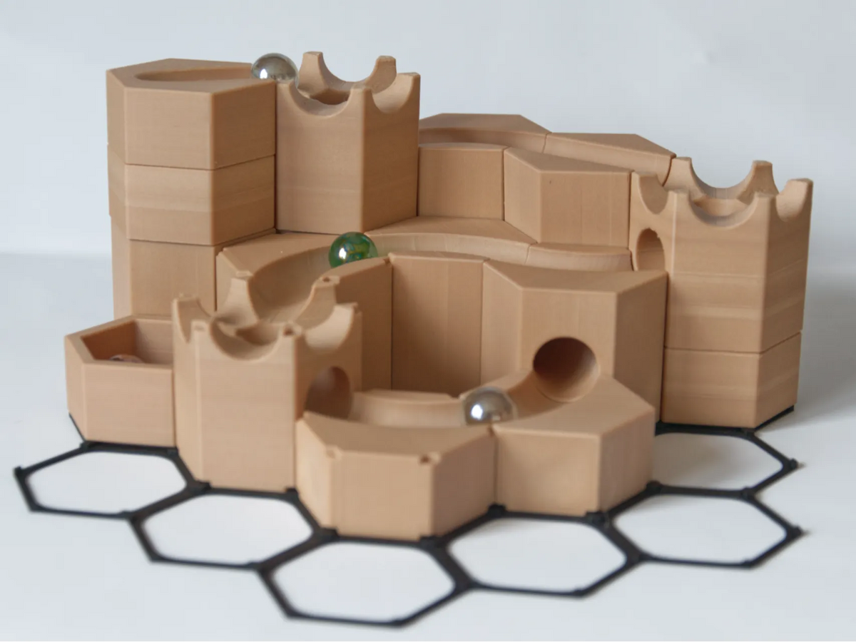 Parcours de billes - Système modulaire - Jeux Print