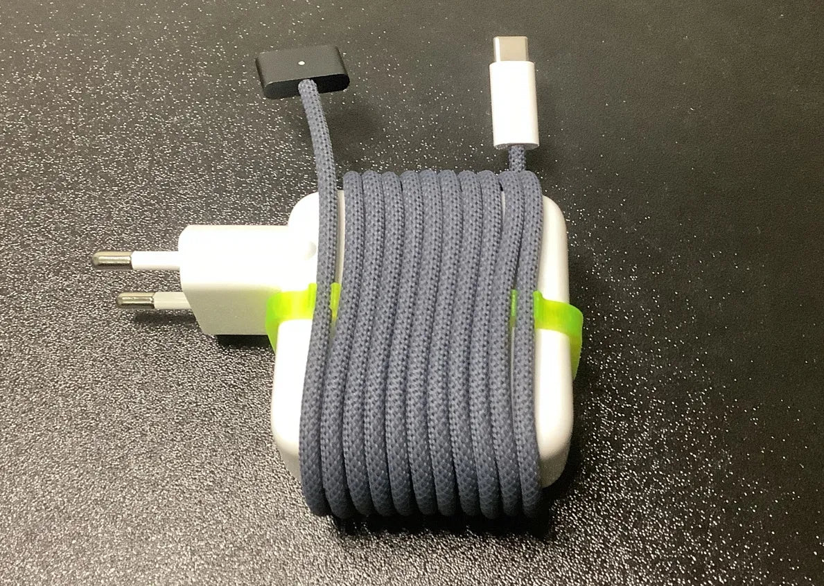 Enrouleur de câble MagSafe pour Macbook Air, 30W, UE - Tech Print