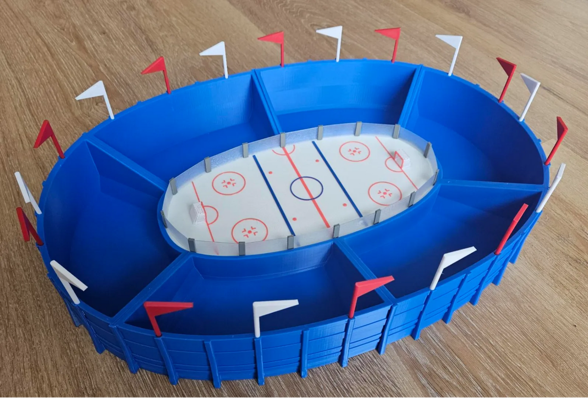 Incrustation de hockey sur glace pour Snack Stadium - Sport Print