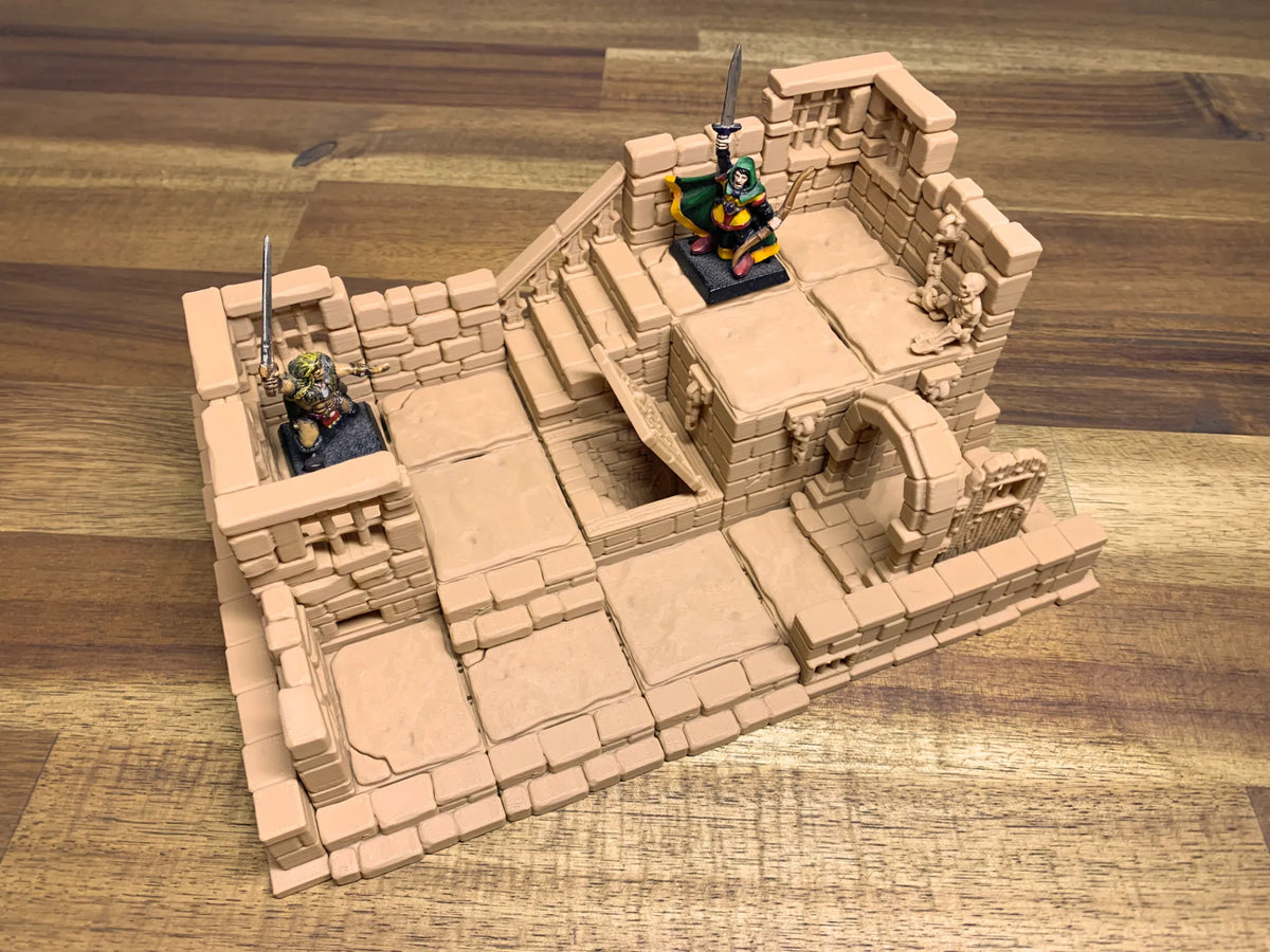 Exemple de donjon - Système de clips du Repos du Dragon - Jeux Print