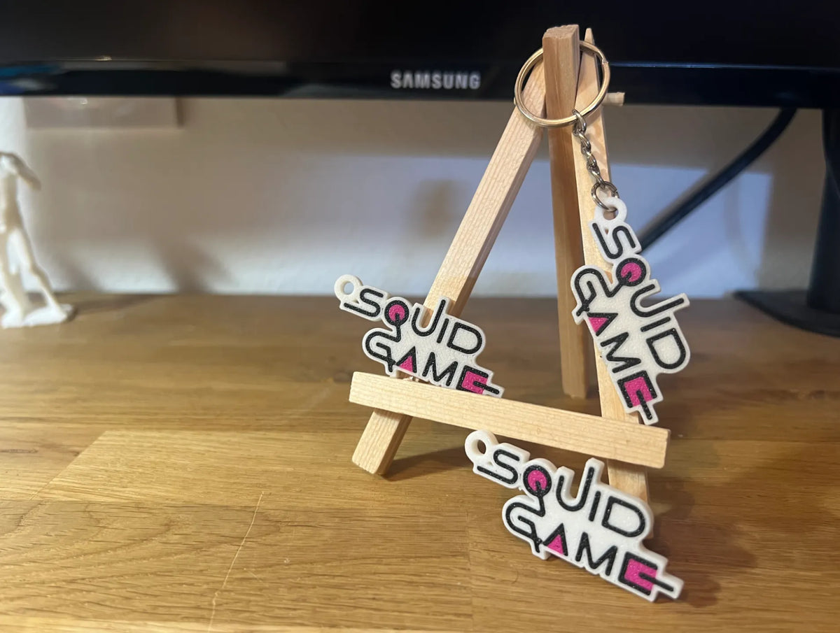 Porte-clés Squid Game – Logo emblématique - Geek Print