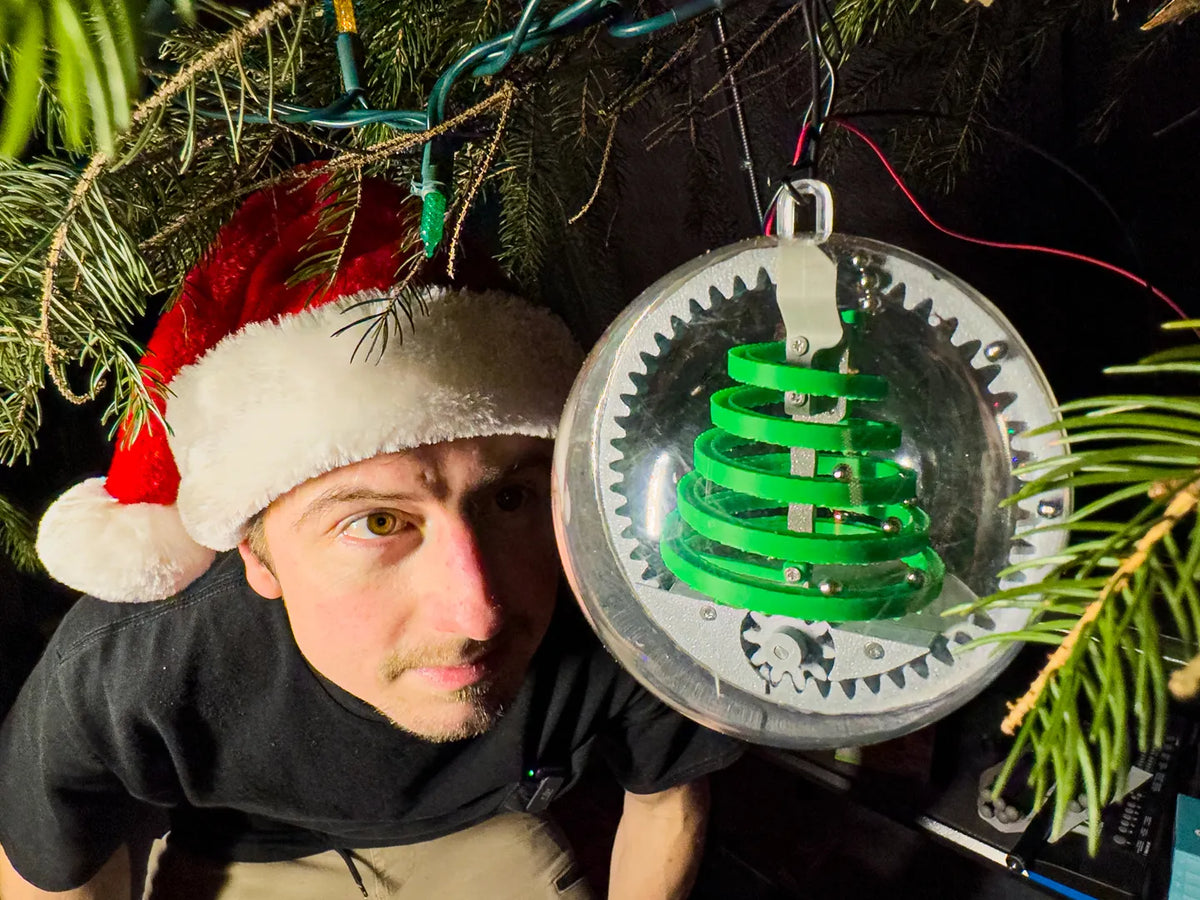 Ornement de Noël Machine à Marbre - Jeux Print
