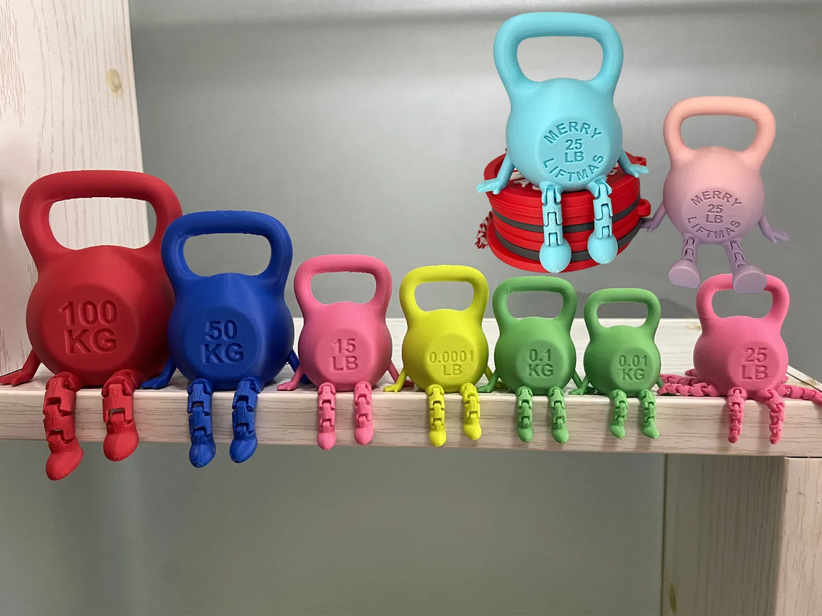 Joyeux Liftmas Kettlebell Articulé Fitness - Sport Print