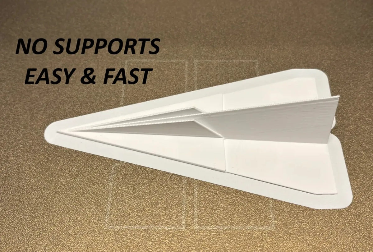 Avion en papier - Maquette Print