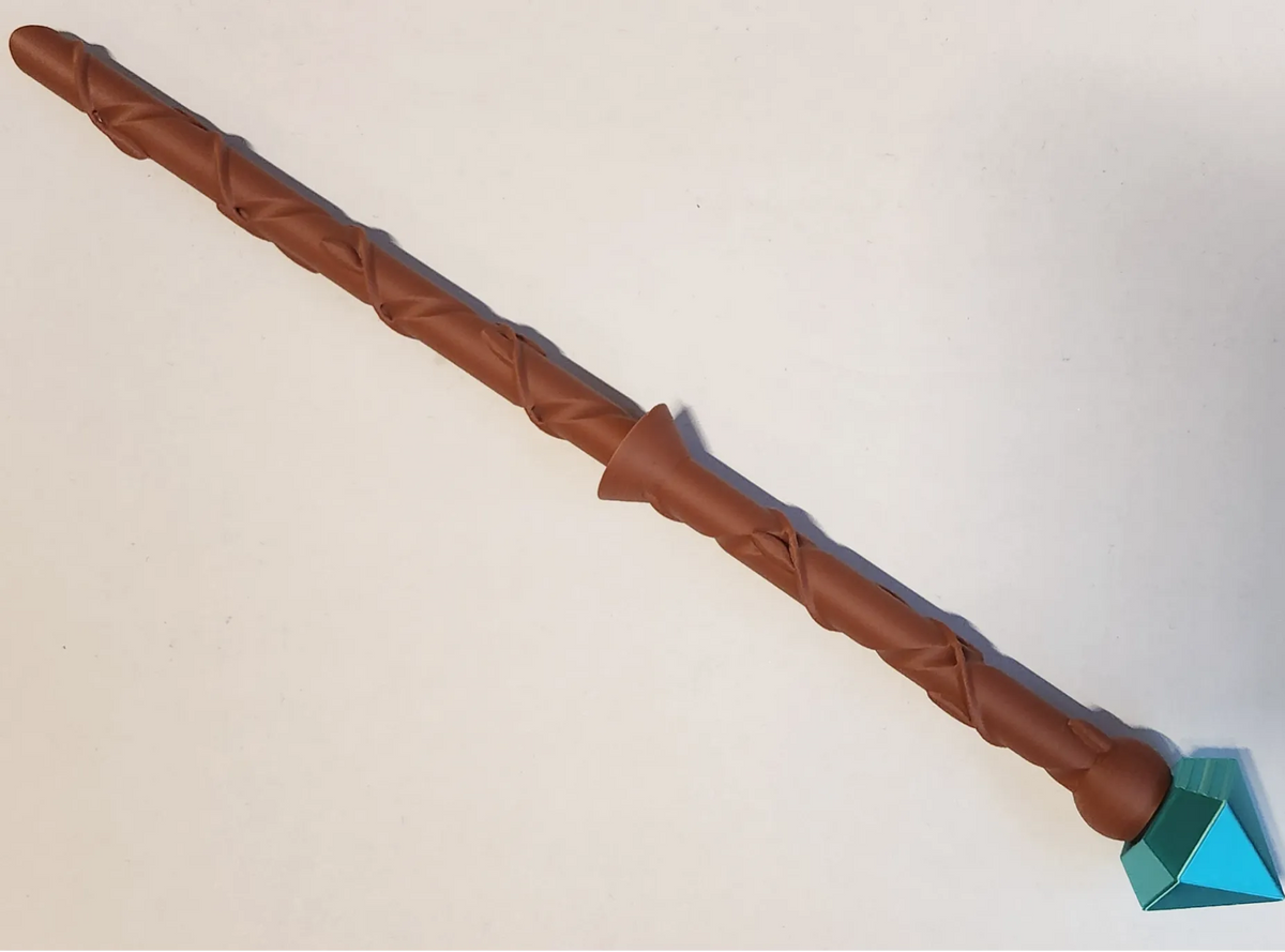 Baguette personnalisée - Diamant avec des Vignes - Cosplay Print