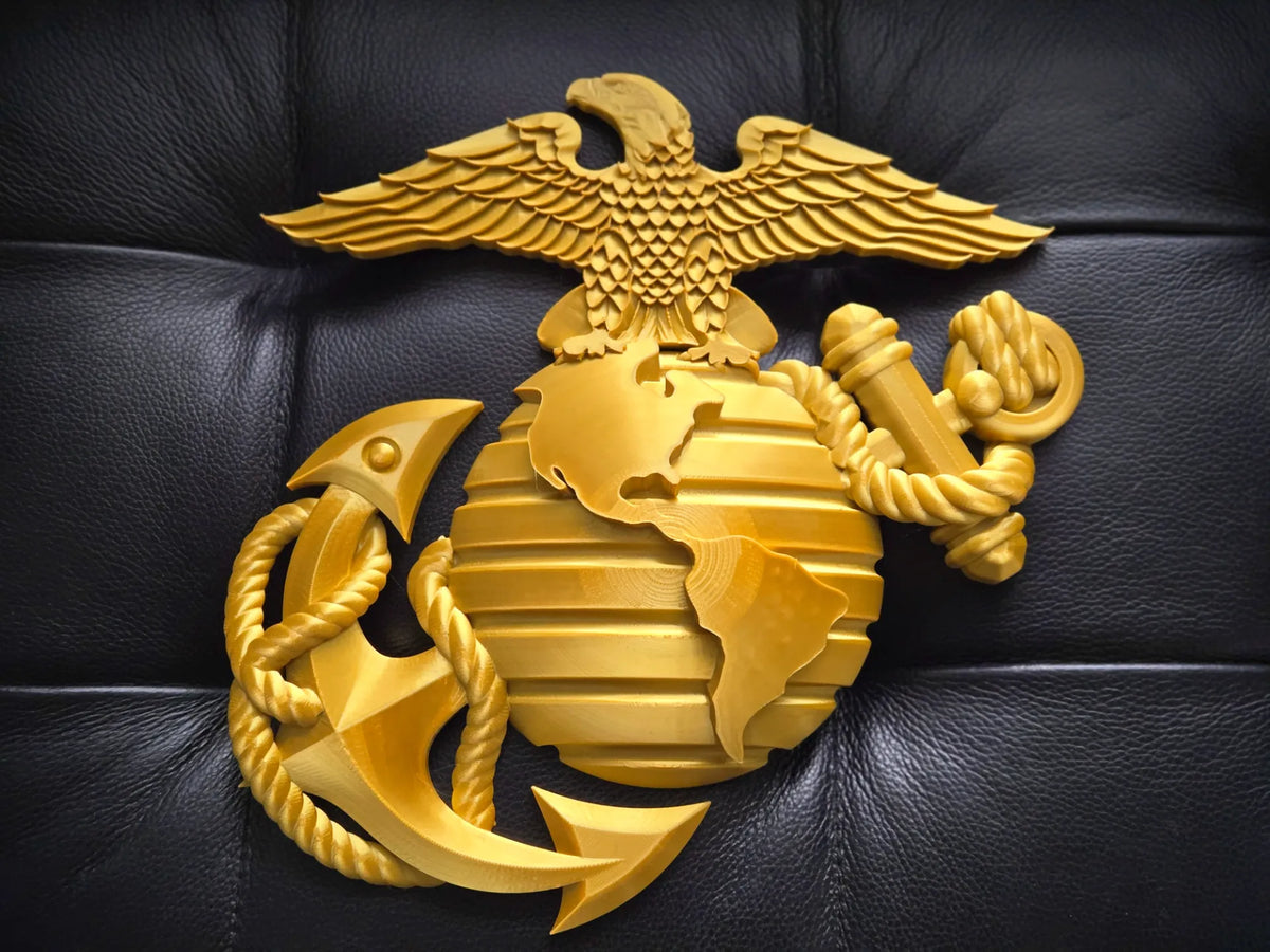 Plaque murale Logo du Corps des Marines des États-Unis - Geek Print