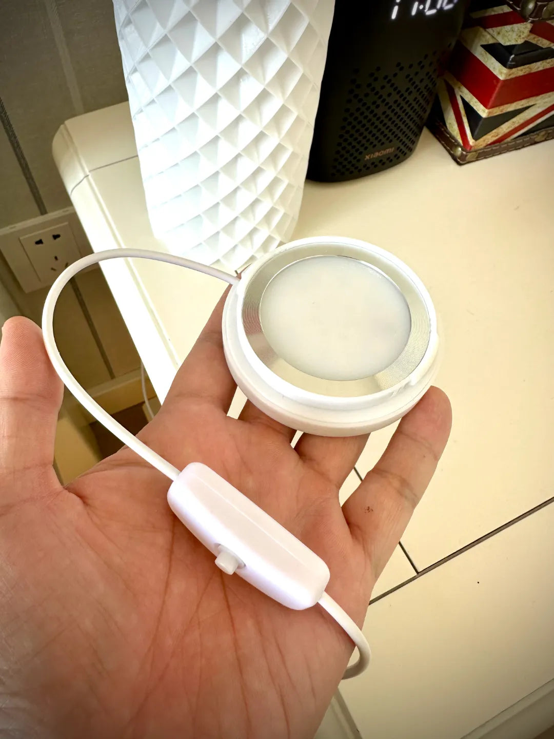 Socle de câble raccourci pour kit lampe LED 001 - Lumière Print