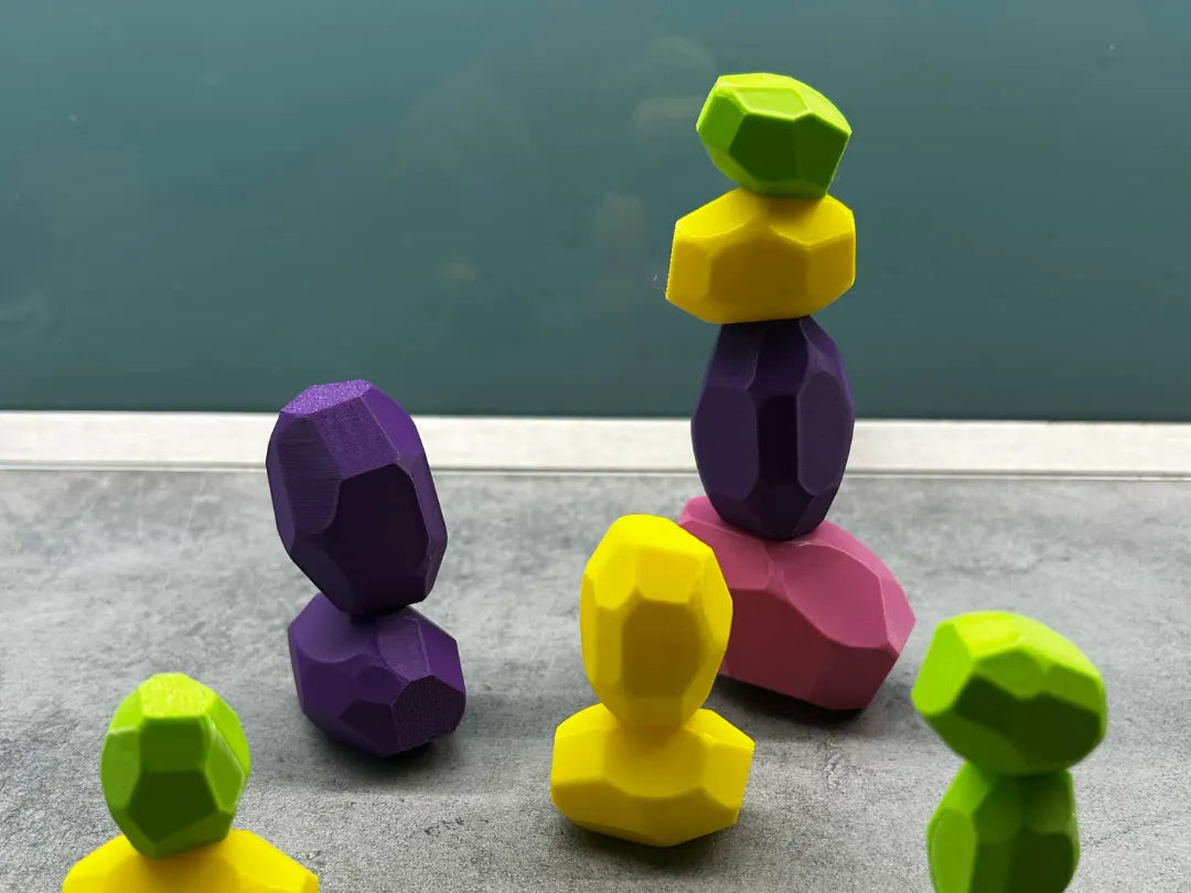 Pierres d'équilibre - Montessori - Bébé Print