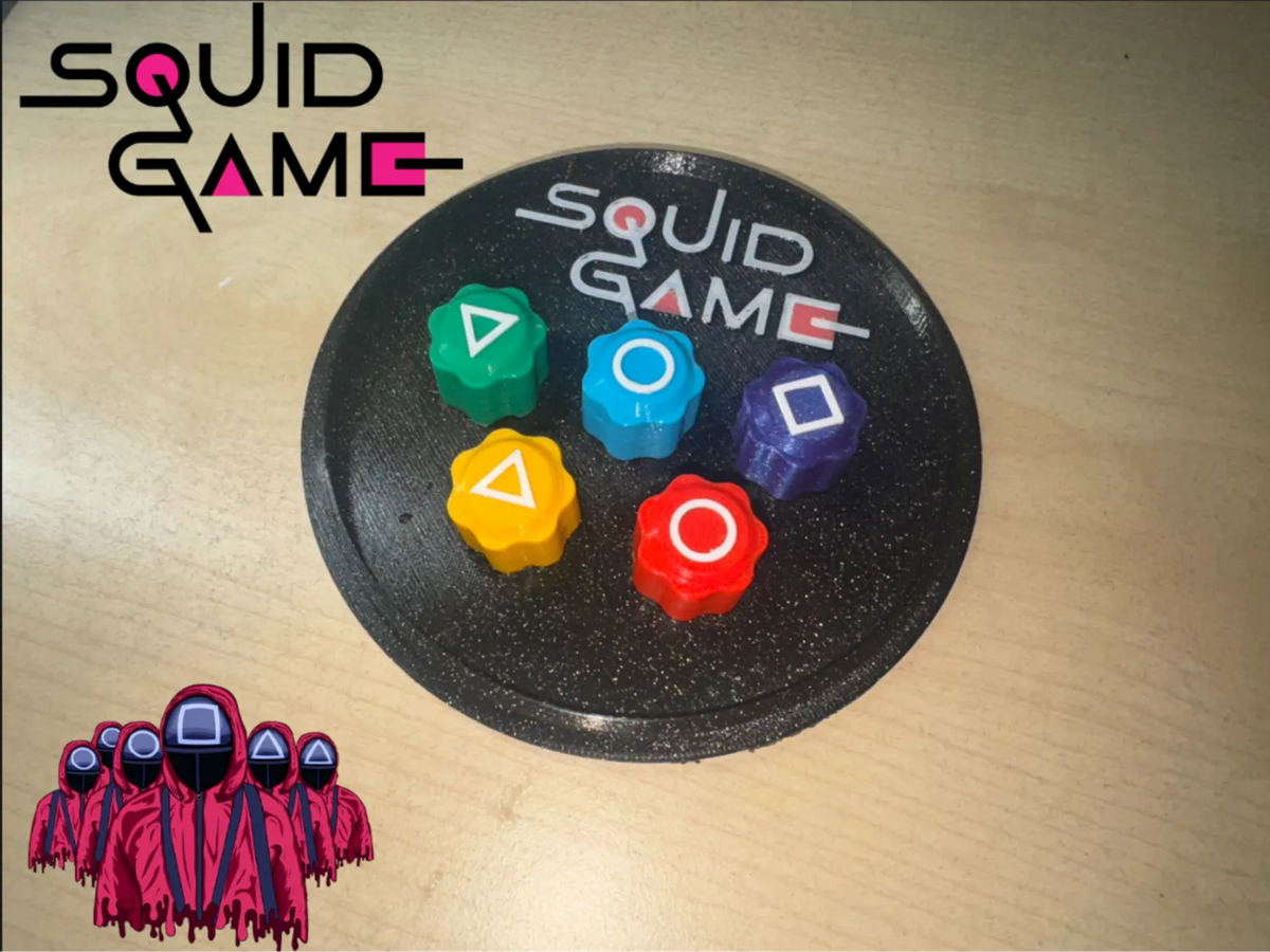 Jeu de gomoku inspiré de Squid Game – modèle 2 - Geek Print