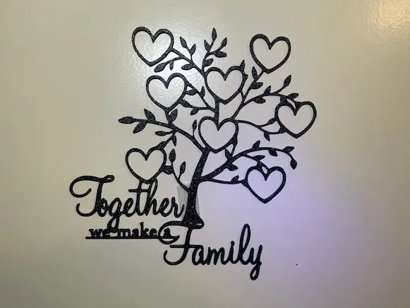 Décor mural — porte — fenêtre — panneau de maison — Arbre généalogique de la vie - Art Print