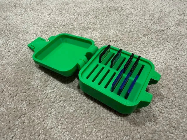 Boîte de rangement pour cartes SD SnapLock - Voyage Print