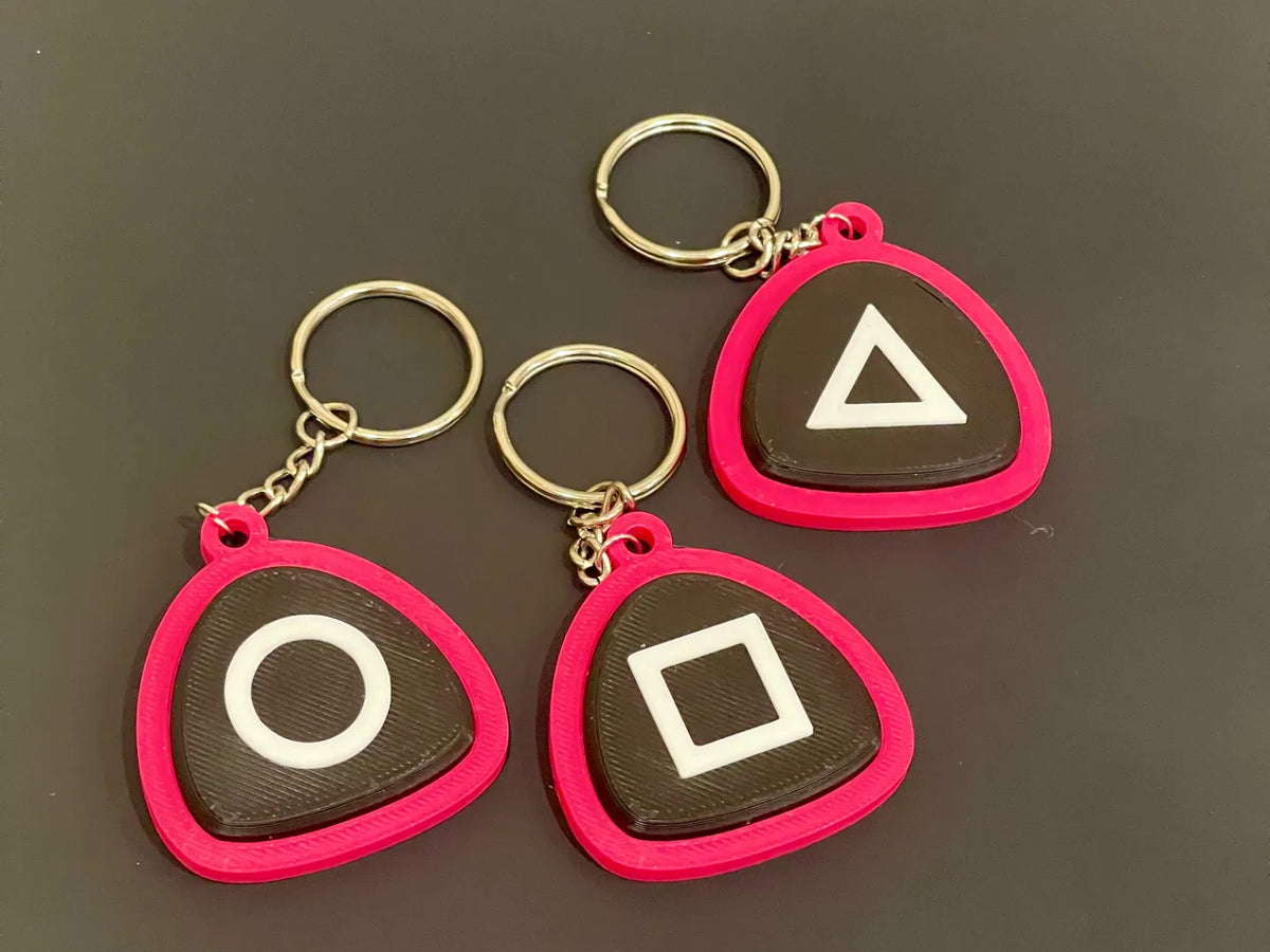 Porte-clés NFC soldat du jeu de la Calamar - Geek Print