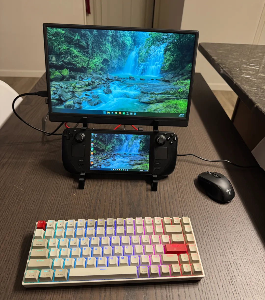 Support portable pour Steam Deck - Tech Print
