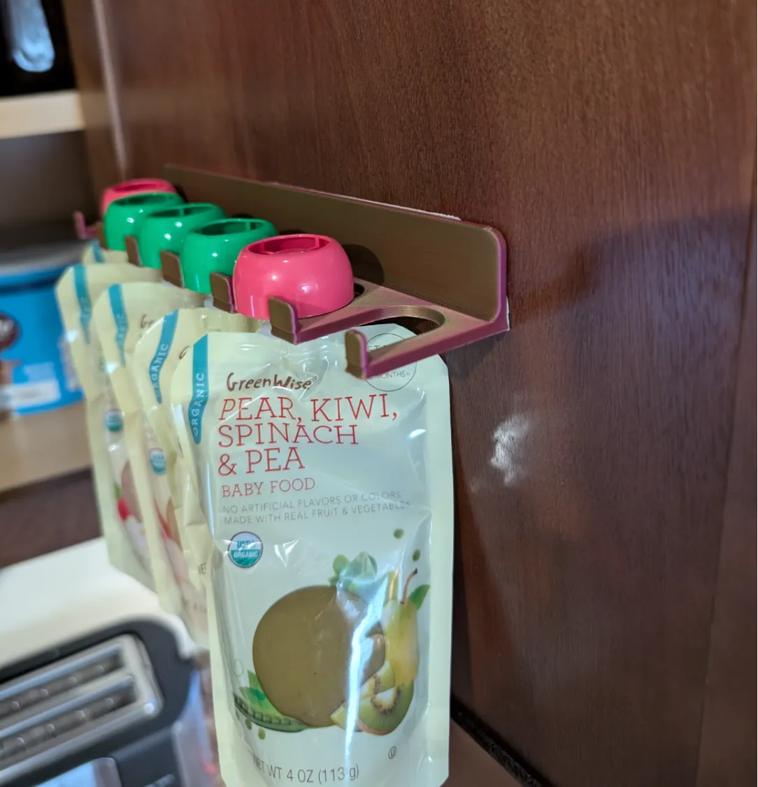 Support pour poche de nourriture pour bébé – modèle 2 - Bébé Print