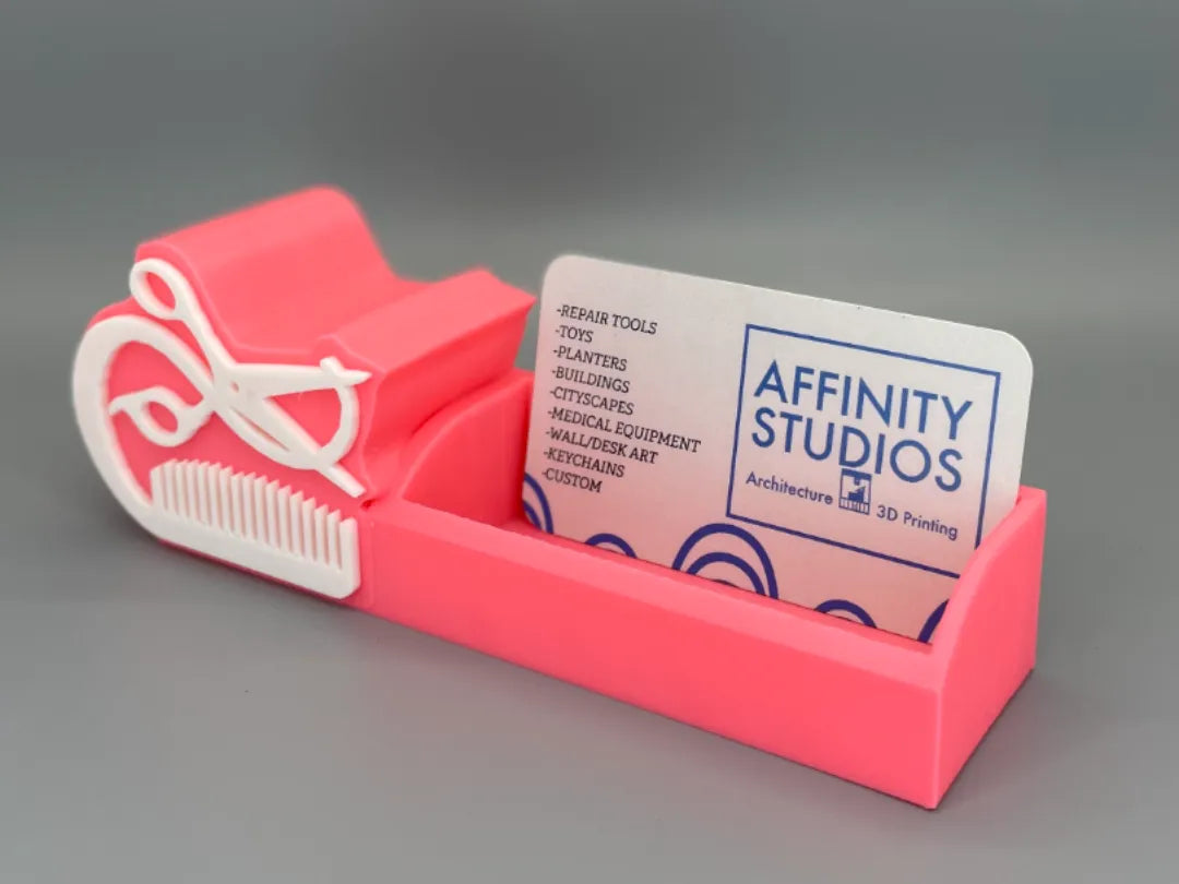 Porte-cartes de visite pour coiffeur(se) - Cadeau Print