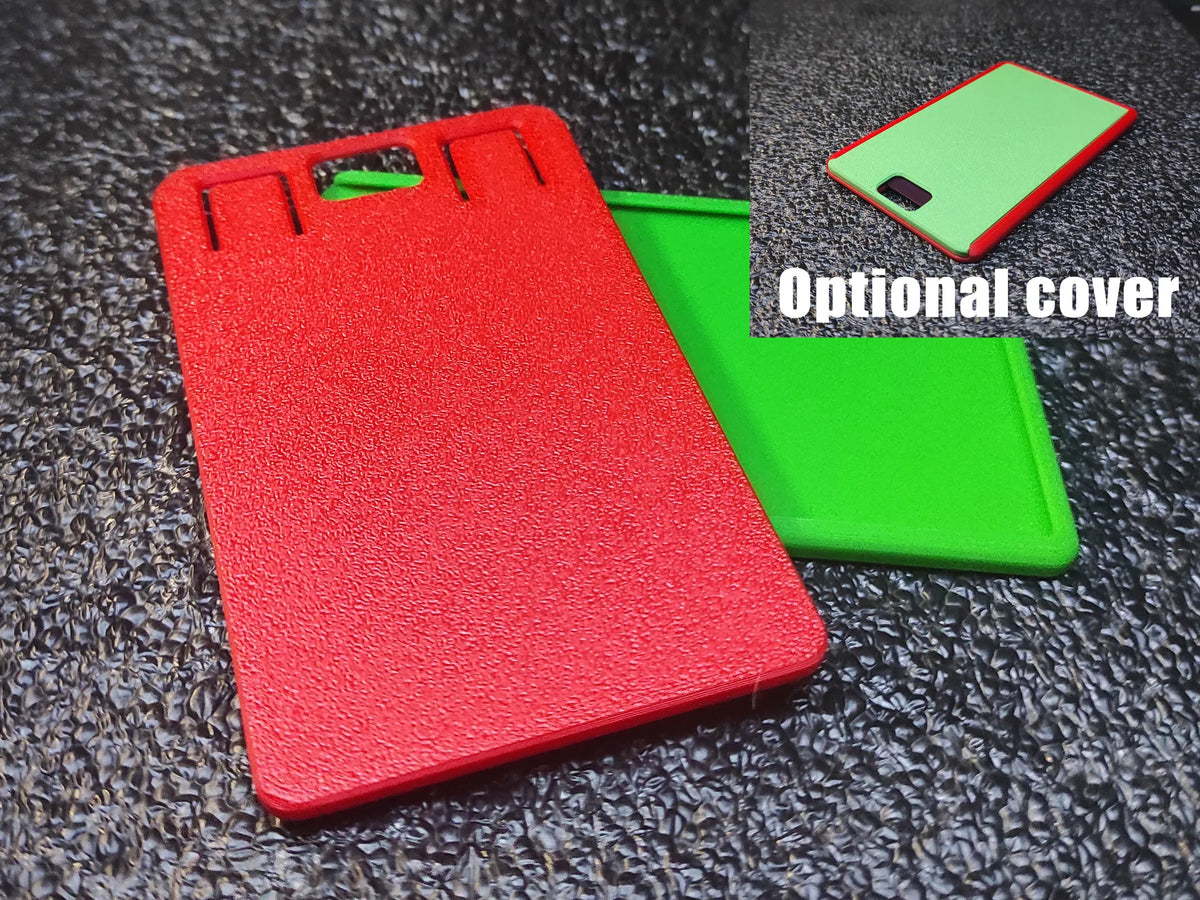 Support vertical personnalisable pour cartes d'identité/badges - NFC Print