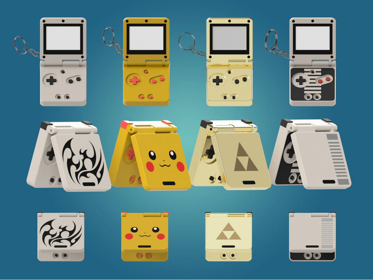 Porte-clés Game Boy Advance SP édition spéciale - Geek Print