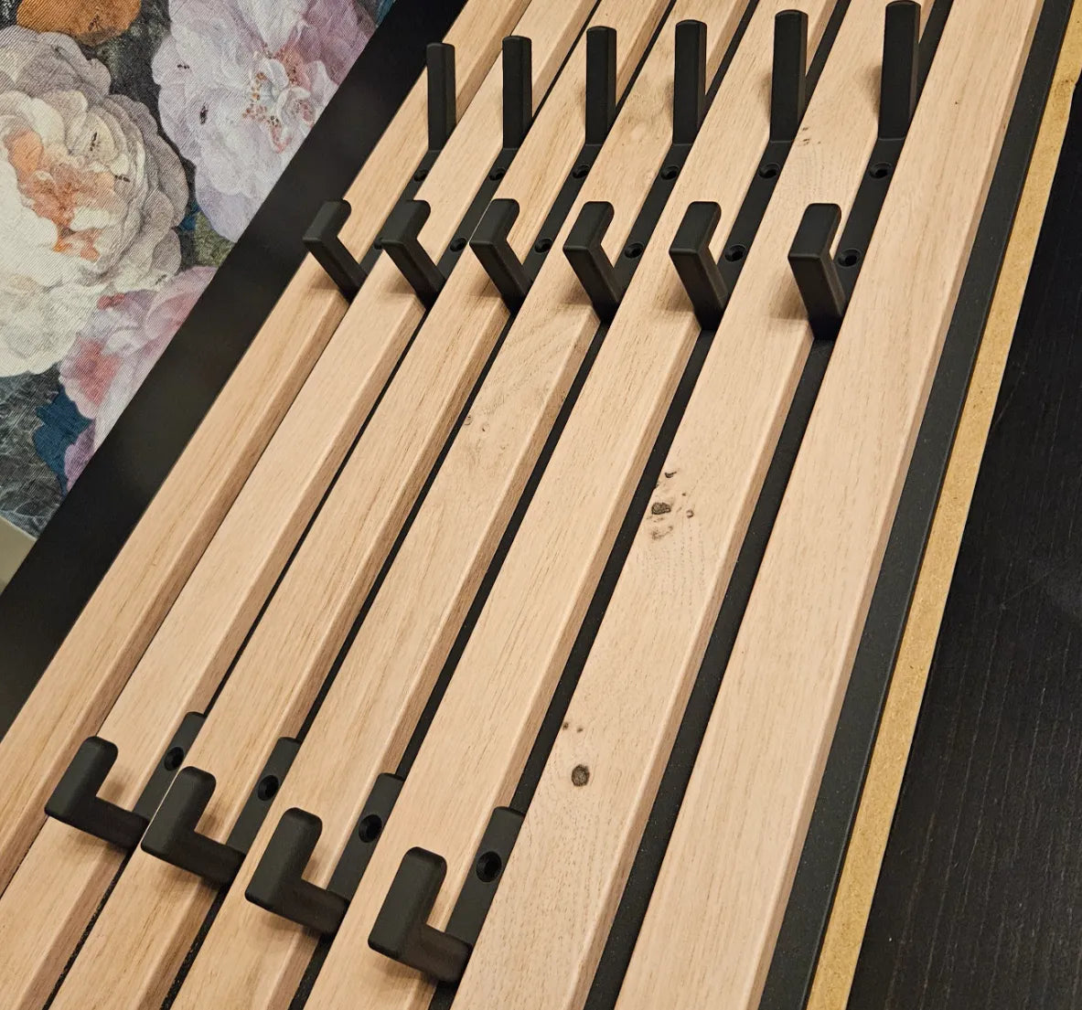 Patères pour panneaux acoustiques en bois - Music Print