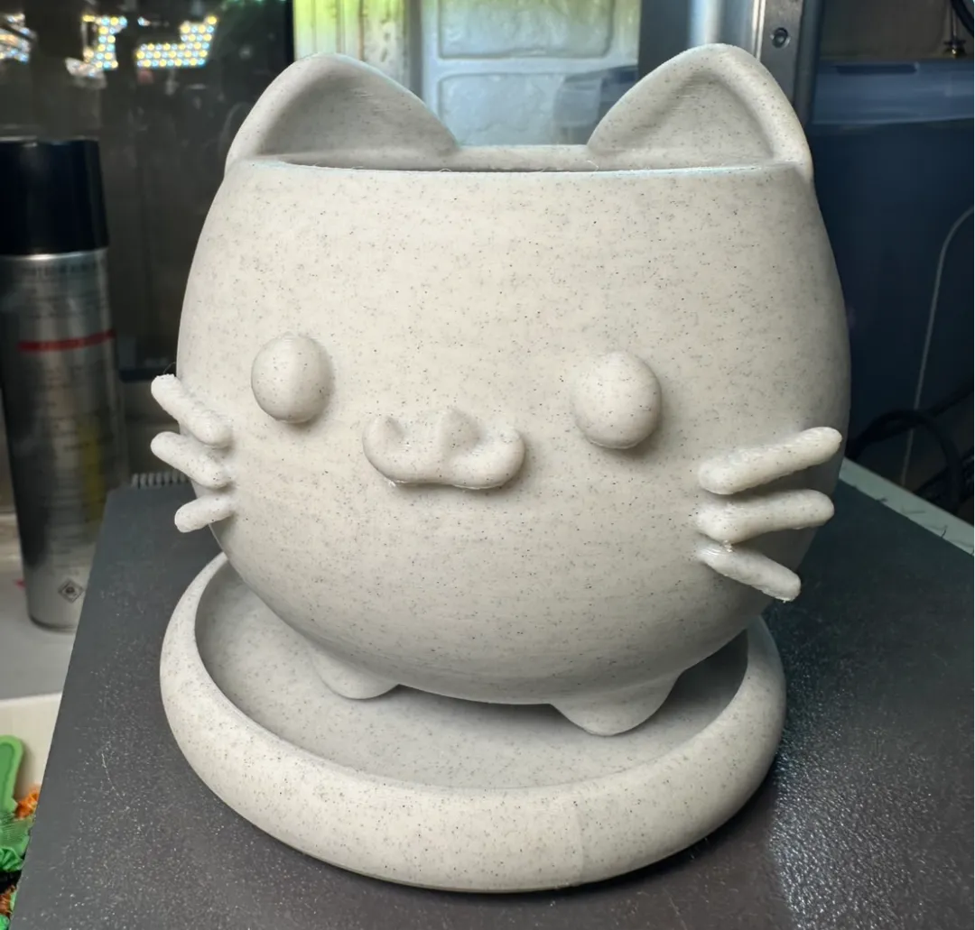 Jardinière chat mignon - Geek Print