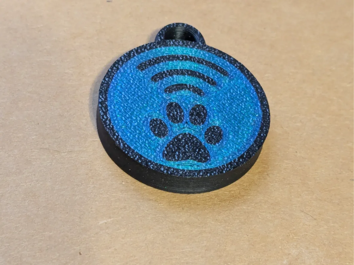 Petite médaille NFC pour chien - Pet Print