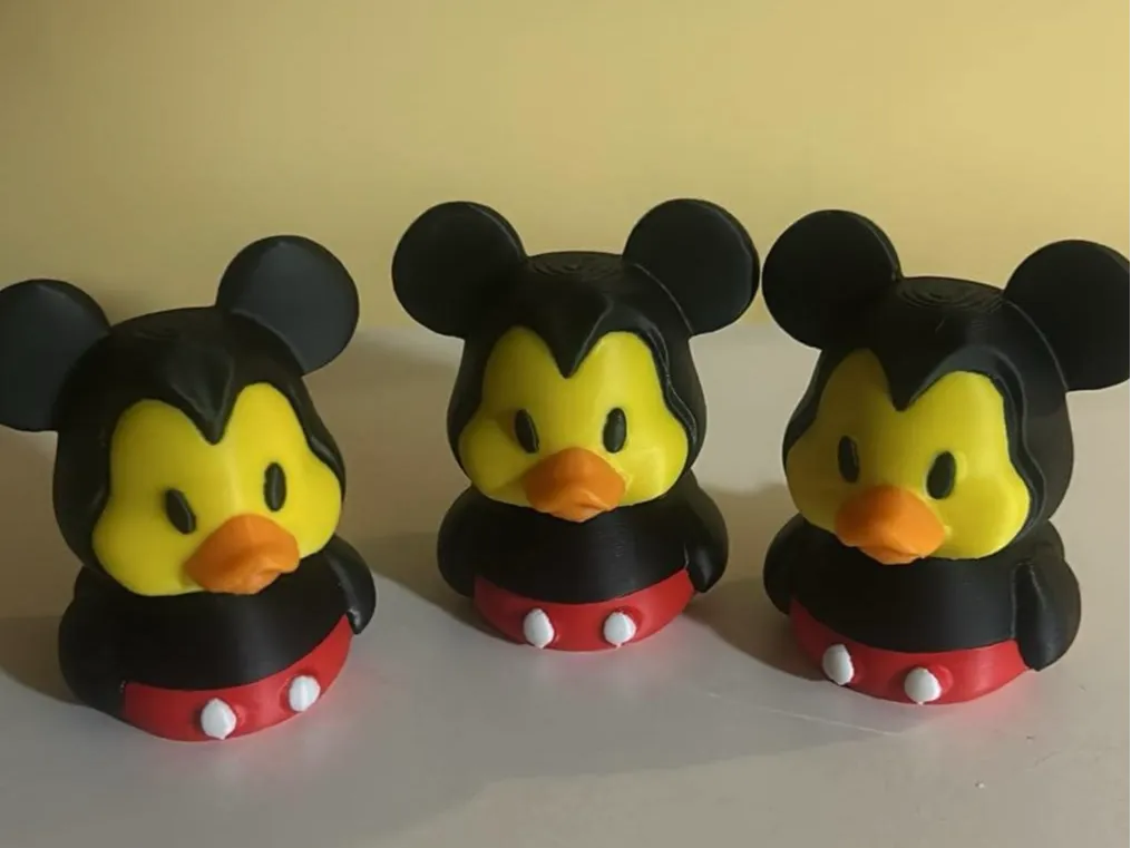 Canard en caoutchouc Mickey Mouse - Bébé Print