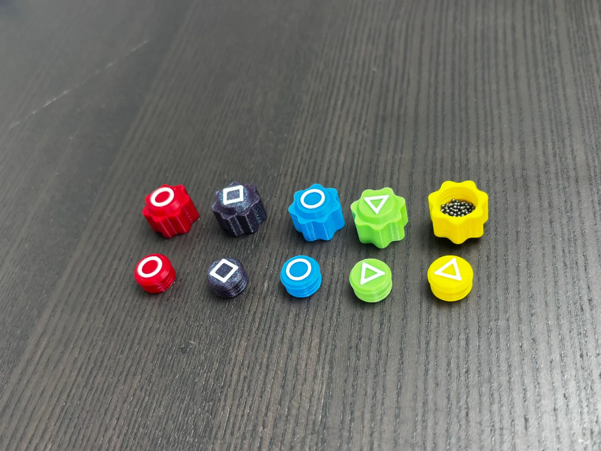 Jeu de calmars Gonggi + bouchon vissé - Geek Print