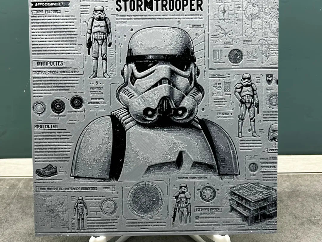 Stormtrooper Star Wars - Hueforge - Geek Print