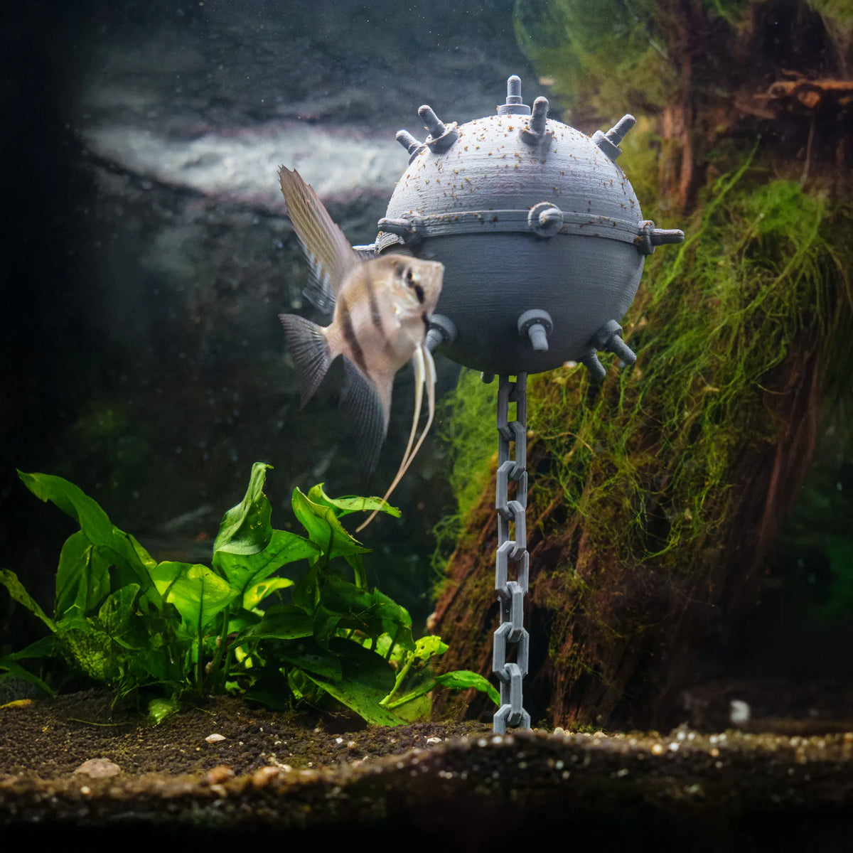 Miniature de mine flottante pour aquariums - Pet Print