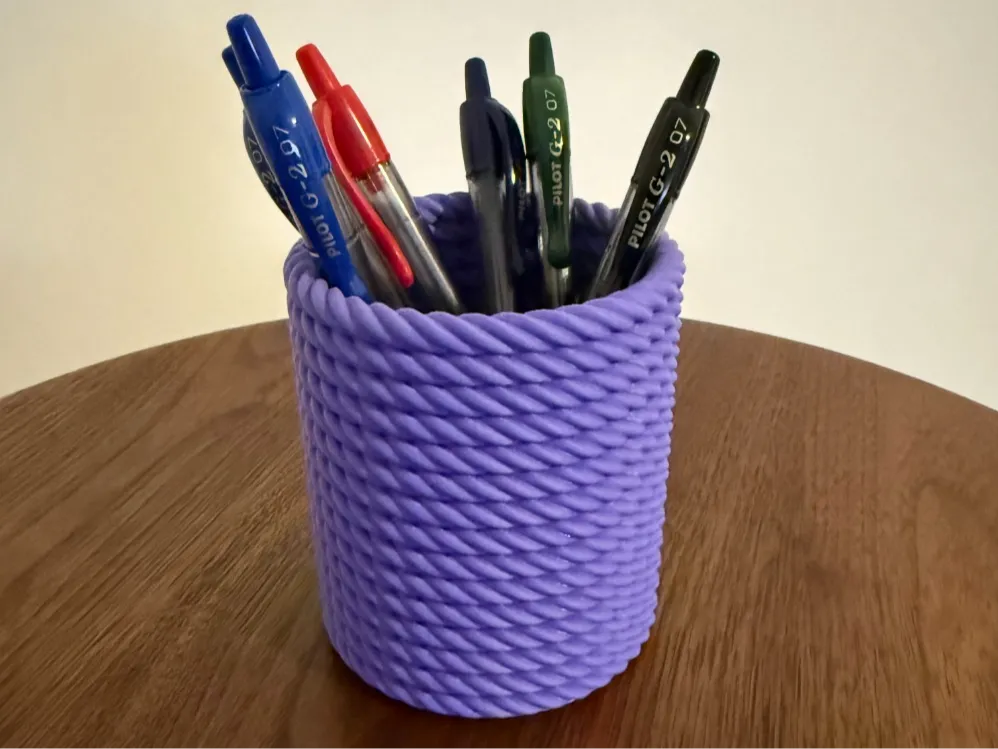 Pot à crayons en corde - Bureau Print