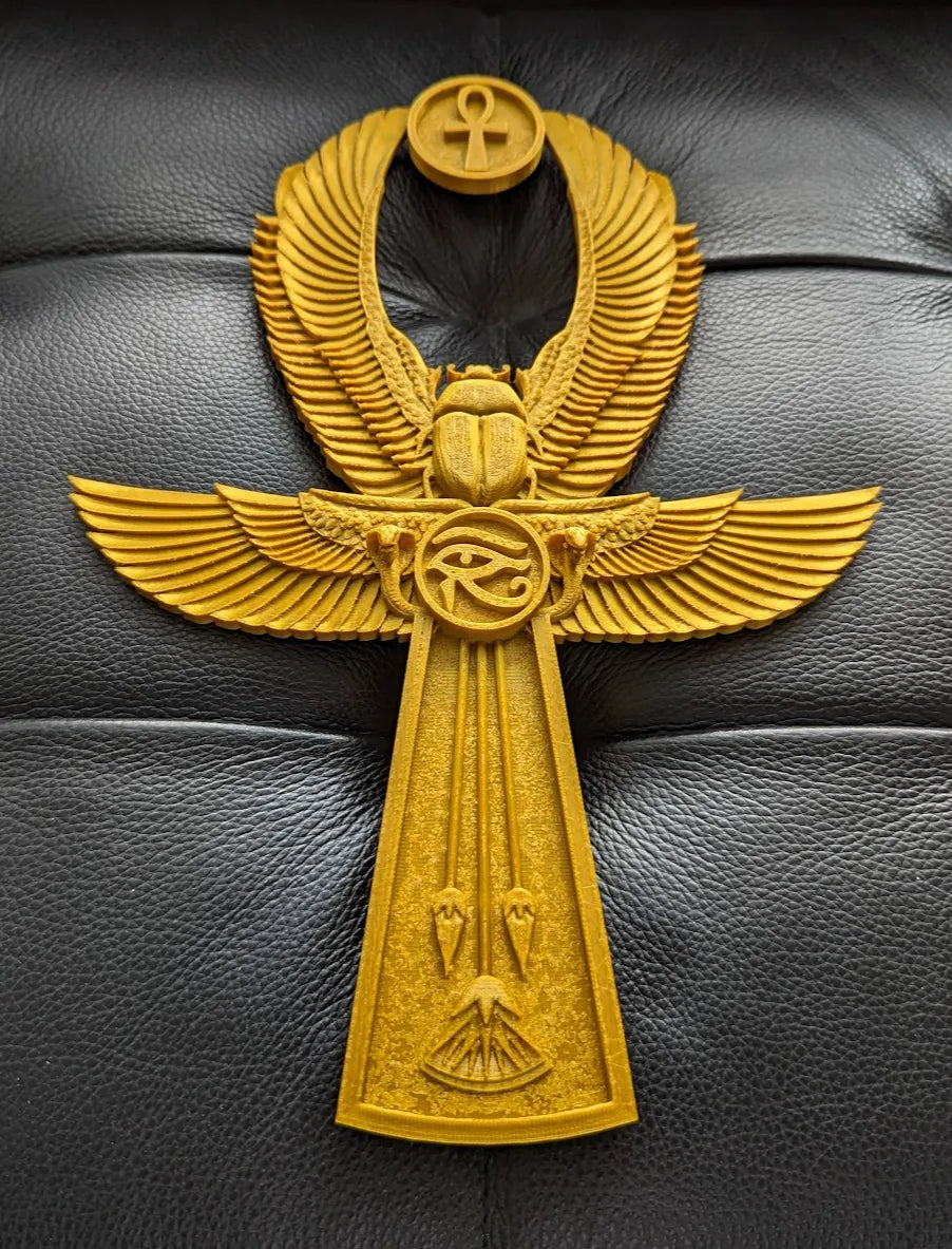 Clé de la vie Ankh égyptien - Maquette Print