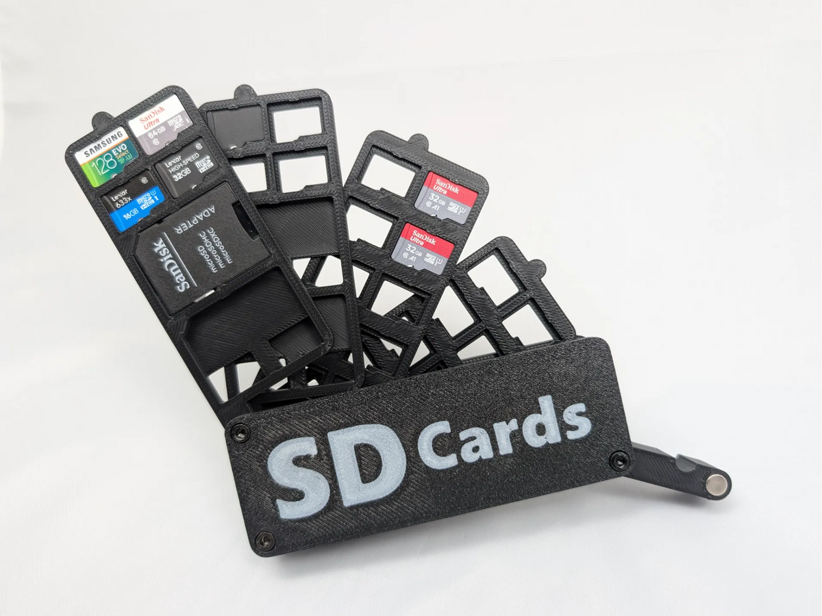 Support de carte SD avec loquet magnétique (modulaire) - Bureau Print