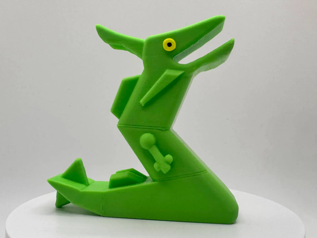 Rayquaza rigolo, compagnon de bureau, serpent céleste - Figurine Print