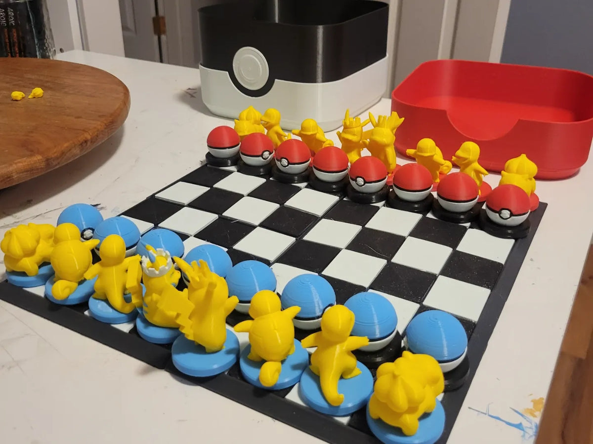 Jeu d'échecs Pokémon - Jeux Print