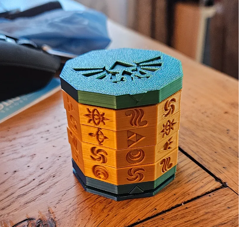 Cryptex Symbole Zelda - Cadeau Print
