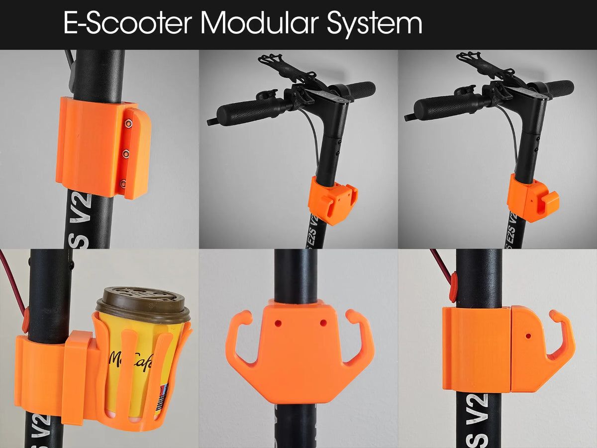 Système Modulaire de Trottinette Électrique - Vélo Print
