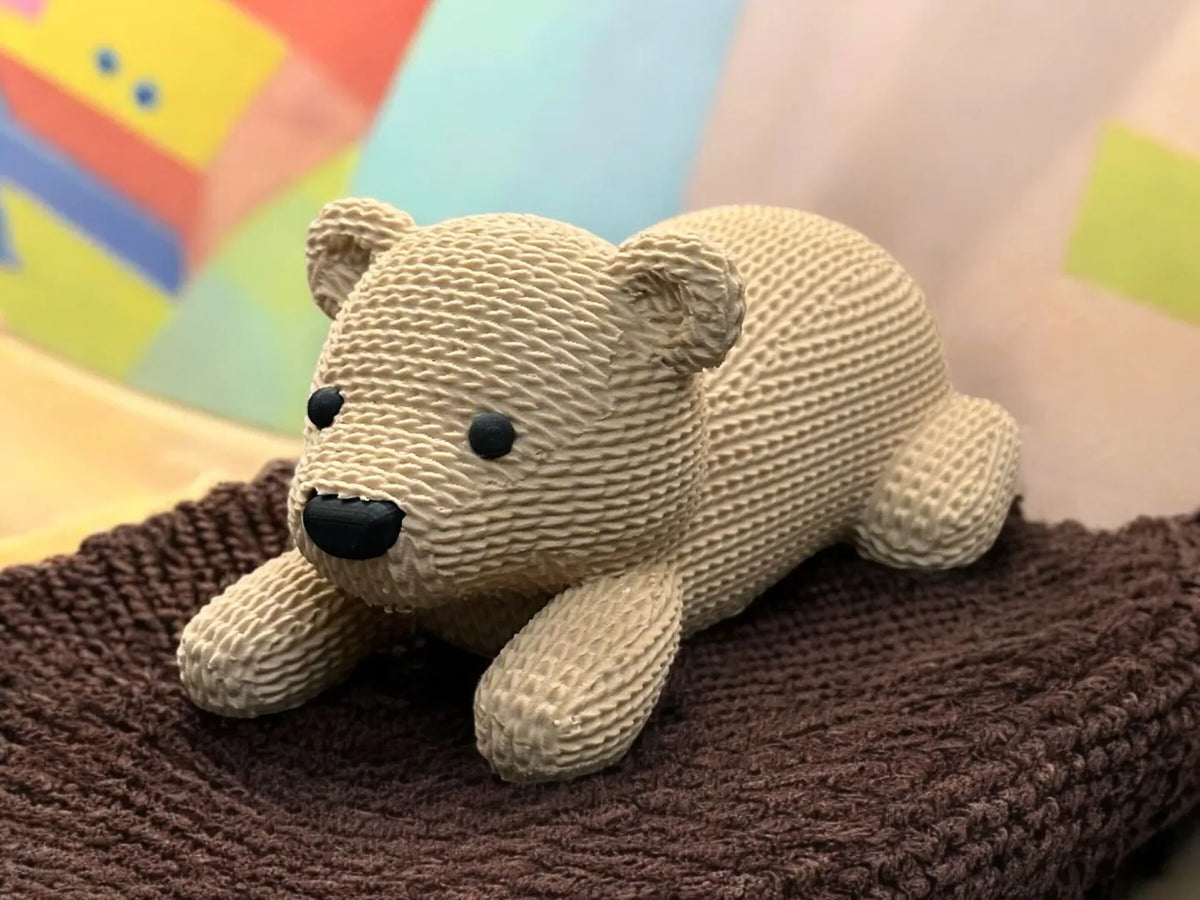 Adorable ourson en tricot - Geek Print