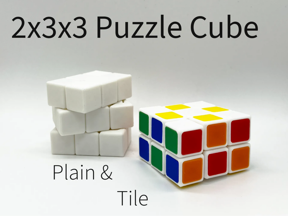 Puzzle 2x3x3 de type Rubik's Cube, Cube Domino - Jeux Print