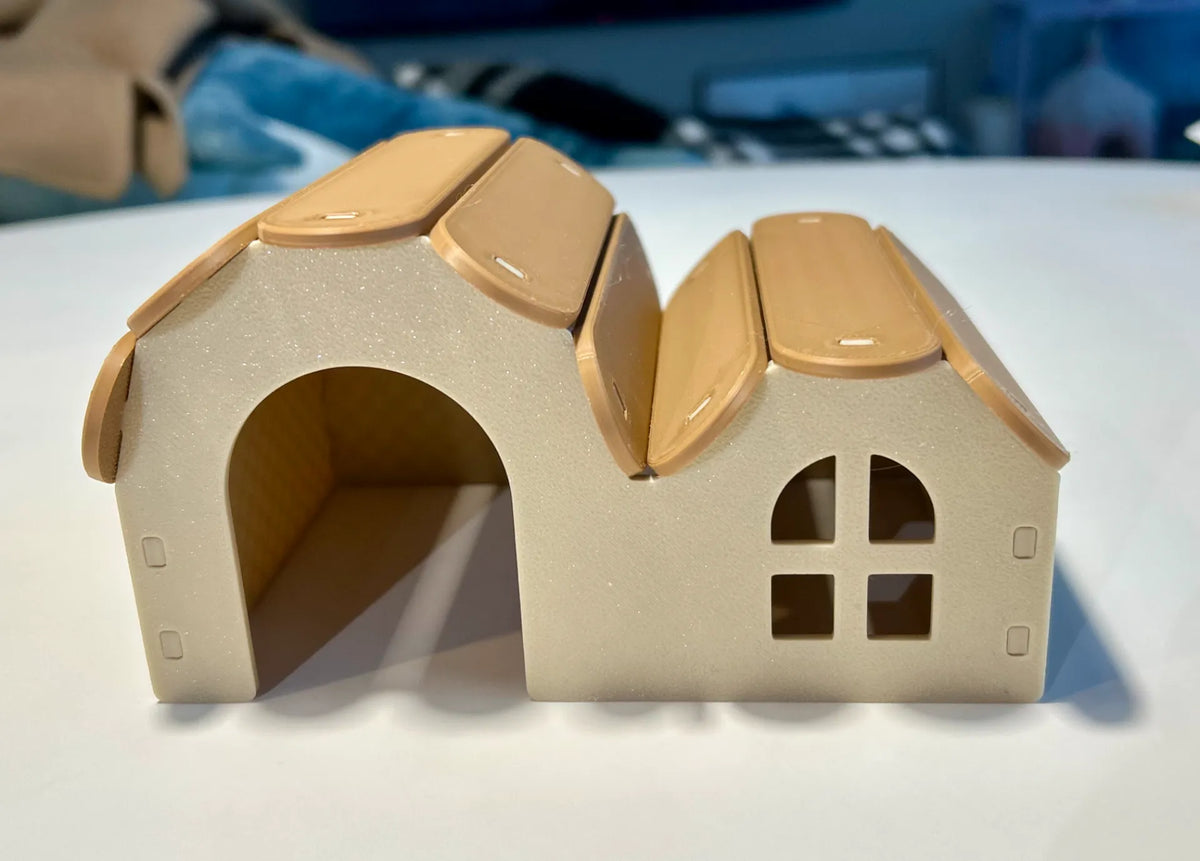 Maisonnette en bois pour hamster, assemblage facile - Pet Print