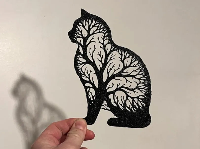 Chat - Arbre de vie - Art Print