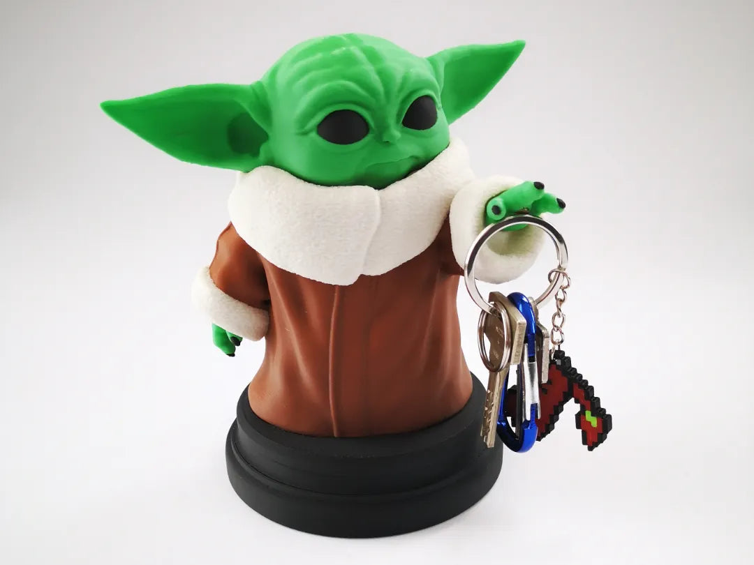 Porte-clés Baby Yoda Grogu - Figurine Print