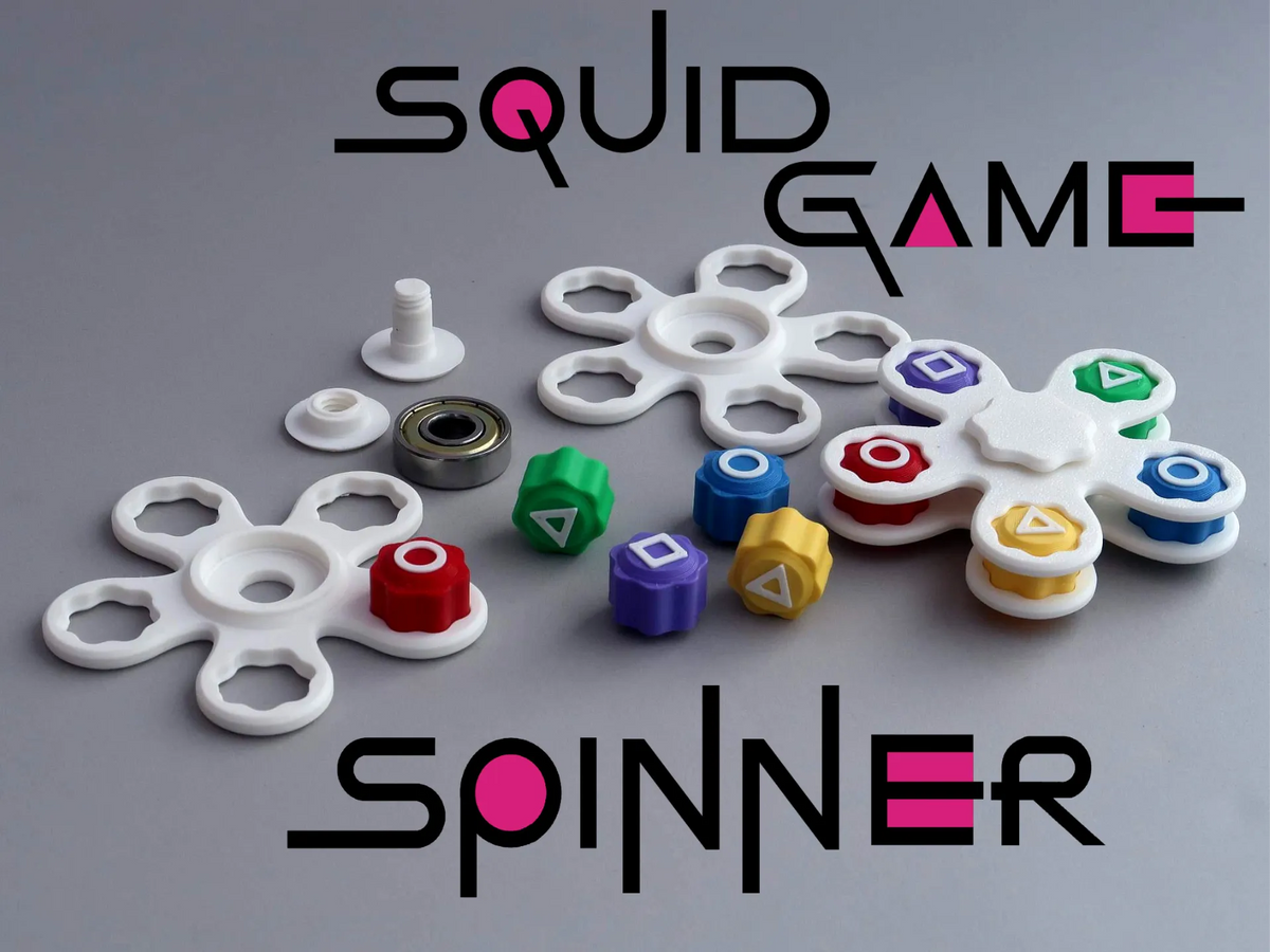 Toupie/étui Gonggi du jeu de la Calamar - Geek Print