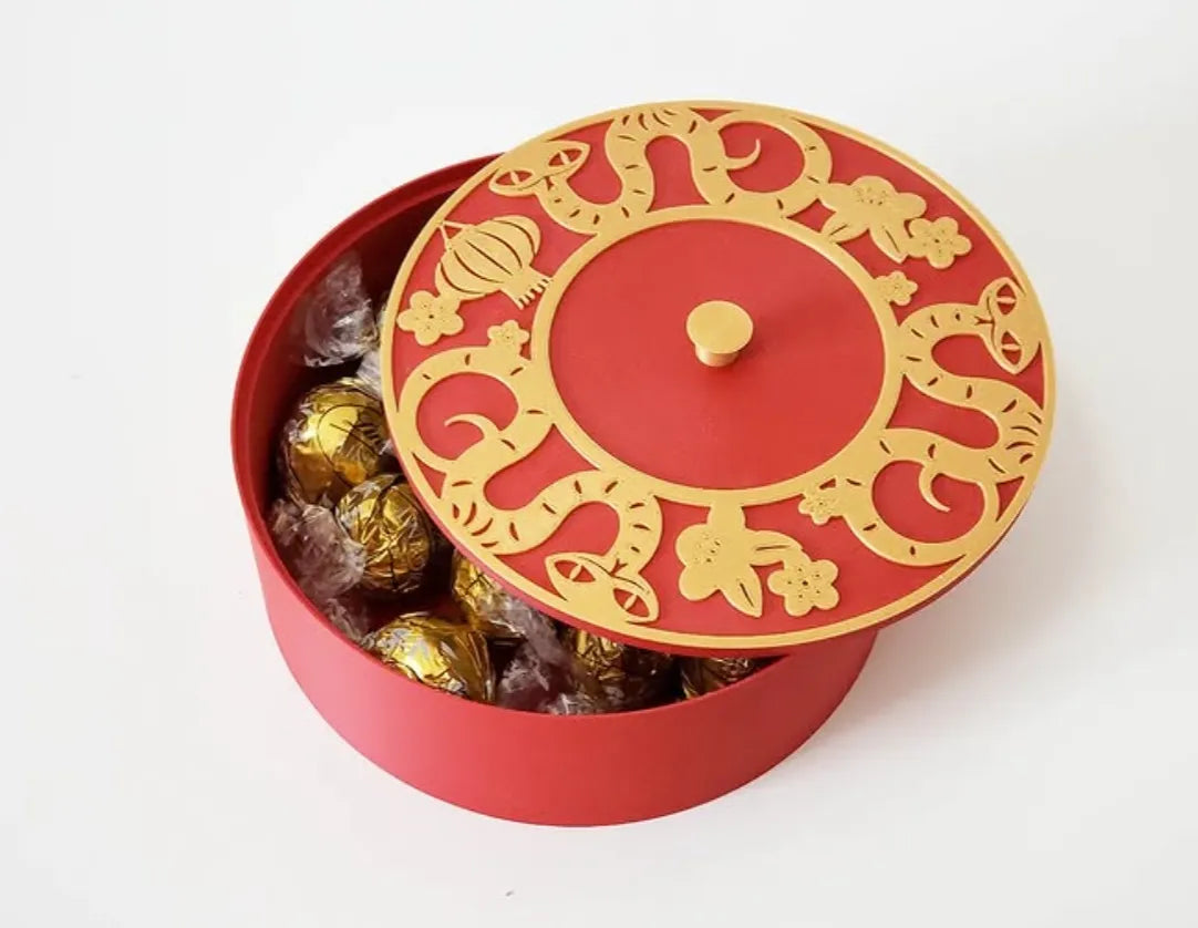Boîte à friandises du Nouvel An chinois - Fêtes Print