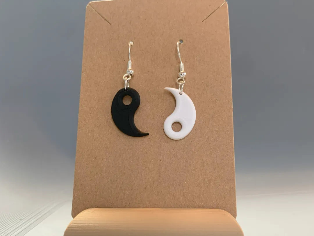 Boucles d'oreilles Yin-Yang - Art Print