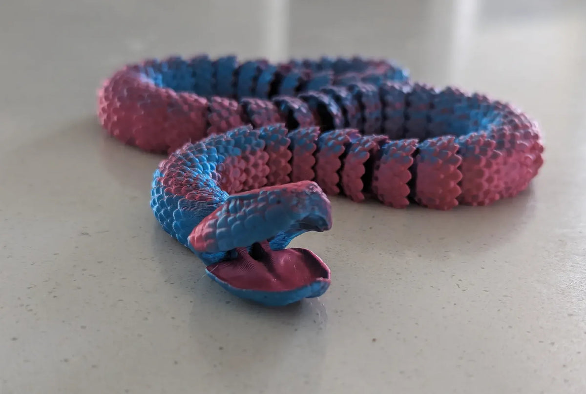 Serpent flexible à mâchoire mobile - Jeux Print