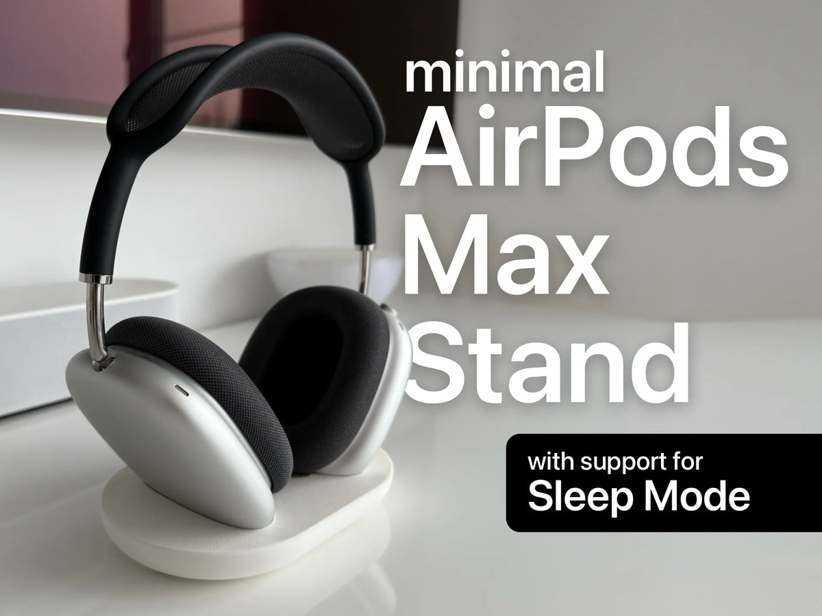 Support AirPods Max avec mode veille intégré - Voyage Print