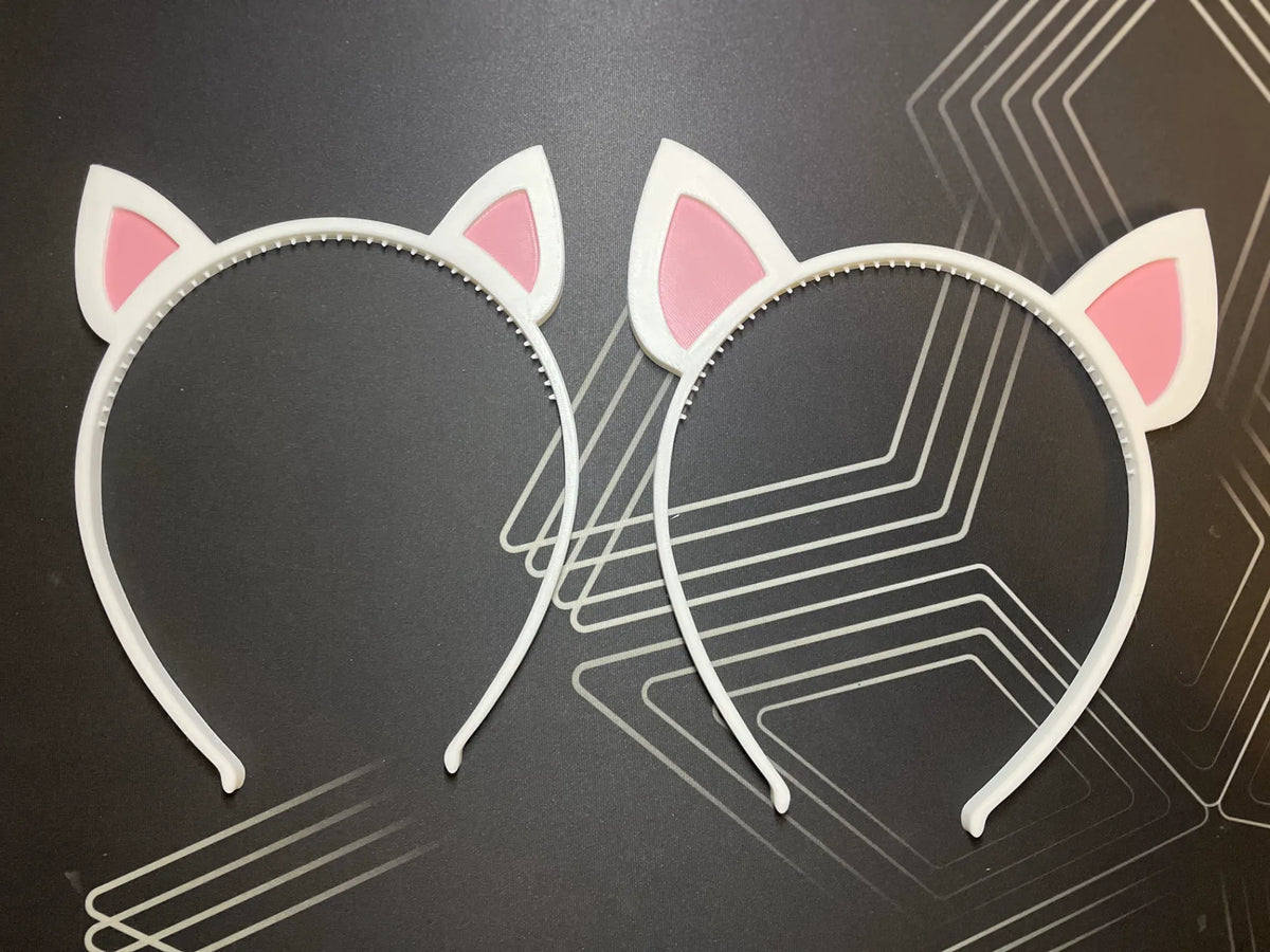 Bandeau oreilles de chat – modèle 2 - Cosplay Print